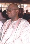 Elder Michael Aderinkomi at the African Holy Trinity Cathedral, Ibadan, during Impact 2001